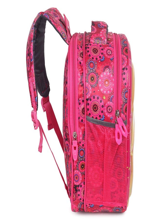 Stylbase Lightweight and Durable Waterproof 3D Cartoon Embossed School Bag for Kids, 12 Inches, Ideal for Students Up to Class 2 (barbie-lkg-pink) - Image 5